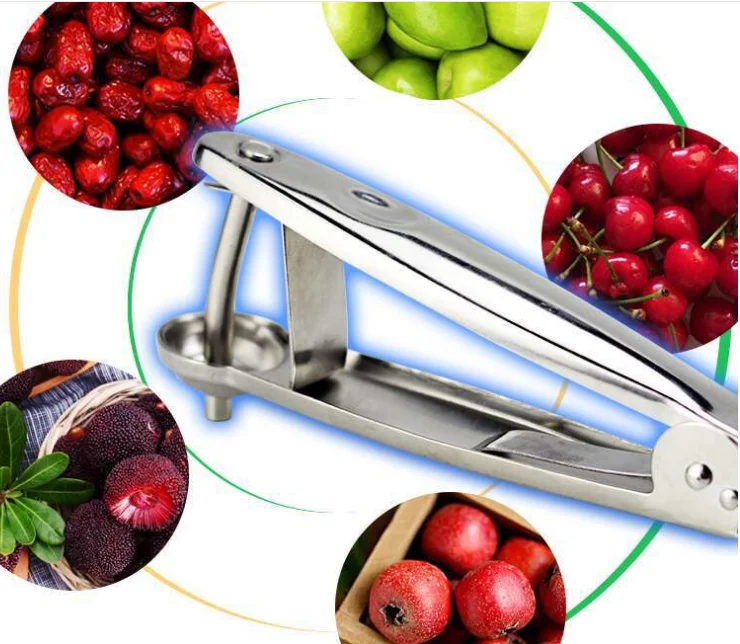 fast corer picker easy clean fruit tool stainless steel kitchen