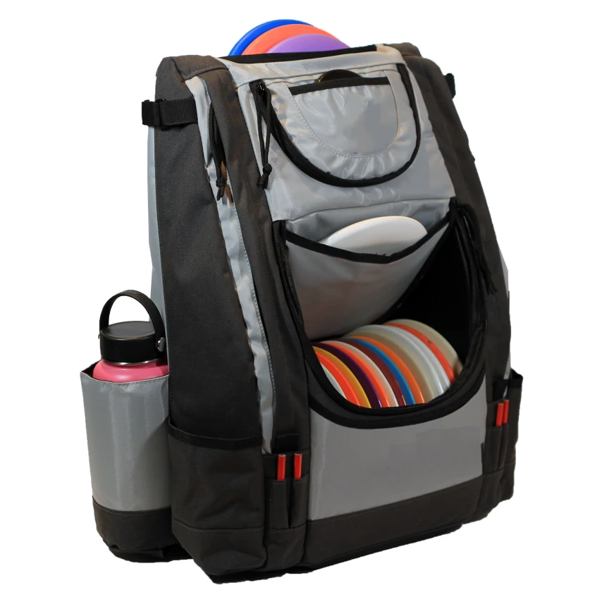 Factory OEM ODM Custom 18-23 Disc Capacity Frisbee Disc Golf Bag Backpack Shoulder Bag Pack with Rain Cover, Customized color
Factory OEM ODM Custom 18-23 Disc Capacity Frisbee Disc Golf Bag Backpack Shoulder Bag Pack with Rain Cover, Customized color