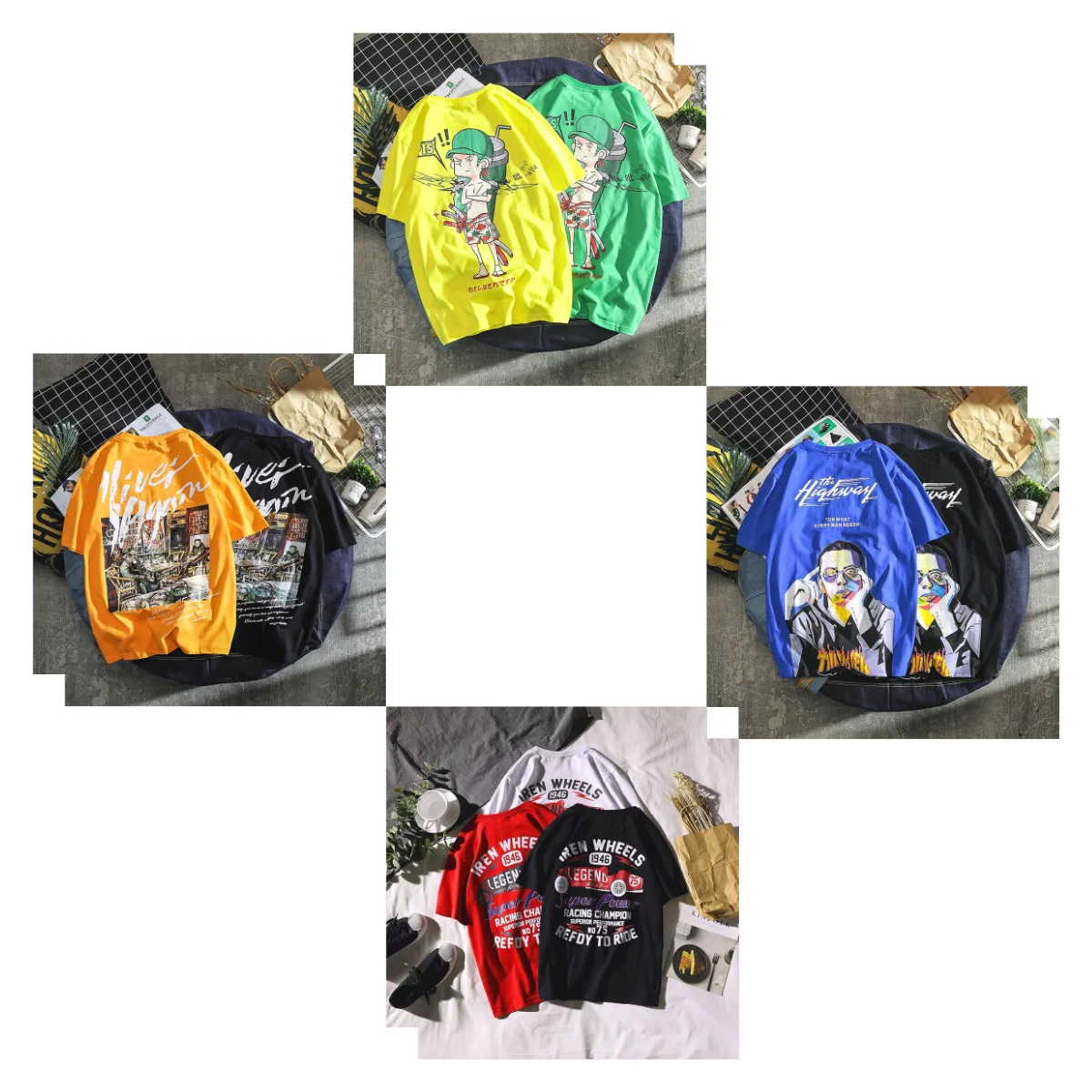 Summer hot sale special men's t-shirt round neck hip-hop style men's cotton t-shirt wholesale
Summer hot sale special men's t-shirt round neck hip-hop style men's cotton t-shirt wholesale