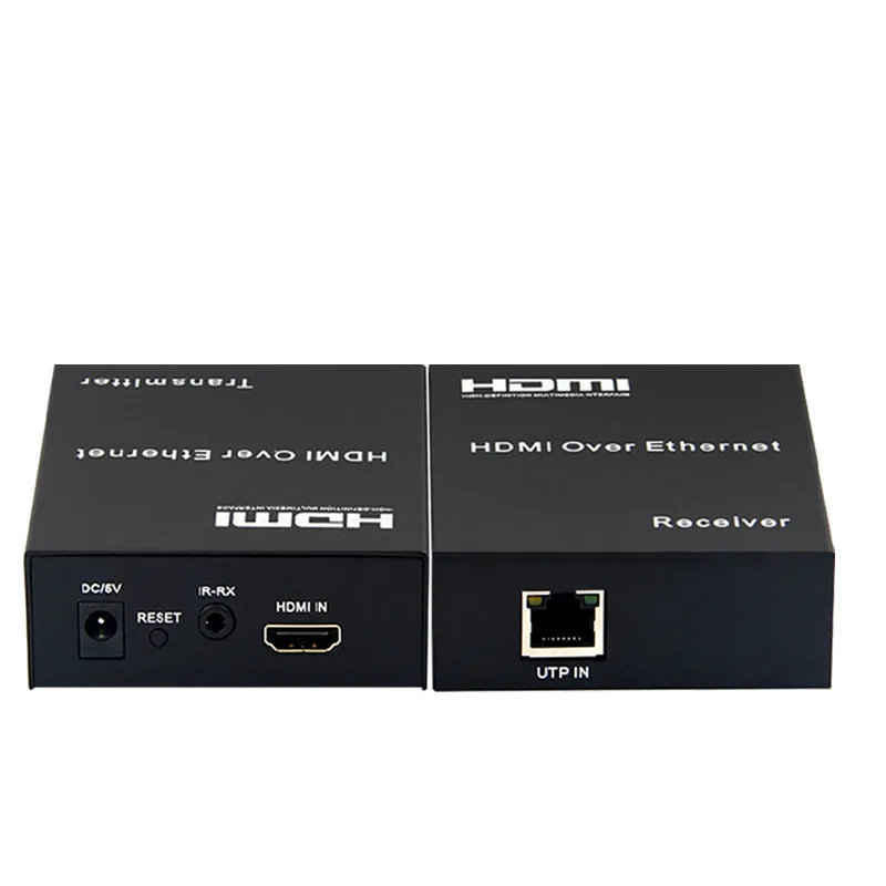 Hdmi Extender 120m 1080P RJ45 Single Network CAT5/6 Extender 120m Signal Amplifier, Black
Hdmi Extender 120m 1080P RJ45 Single Network CAT5/6 Extender 120m Signal Amplifier, Black