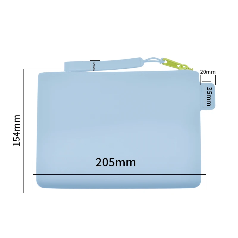 Pure color silicone wash cosmetic storage bag multifunctional foldable compressive bag portable silicone zipper storage bag, Pink/blue
Pure color silicone wash cosmetic storage bag multifunctional foldable compressive bag portable silicone zipper storage bag, Pink/blue