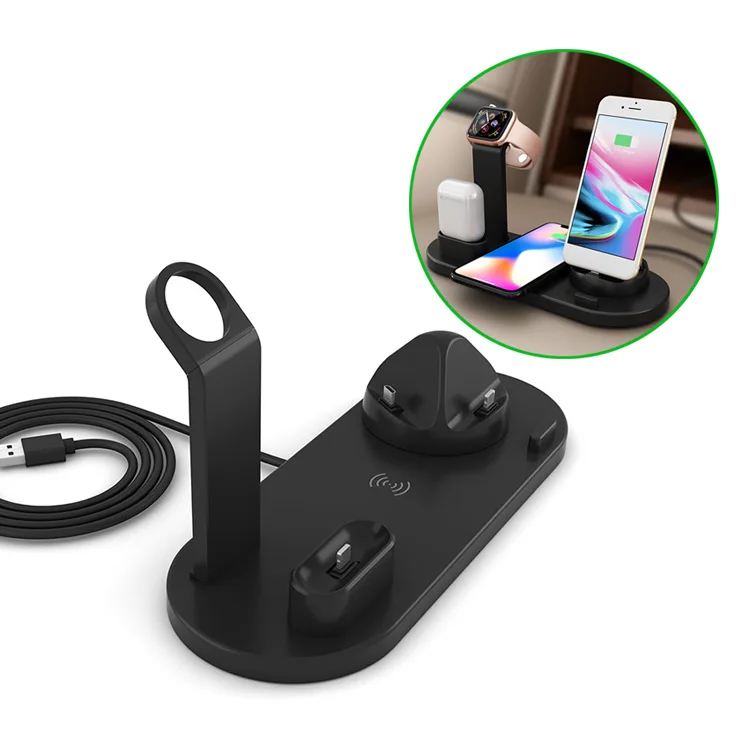 2019 Hot Selling Smart Watch Earphones 3 In 1 Mobile Phone Holder Wireless Charger With Support OEM/ODM, Black, white, silver
2019 Hot Selling Smart Watch Earphones 3 In 1 Mobile Phone Holder Wireless Charger With Support OEM/ODM, Black, white, silver