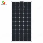 SUNSUN OEM/ODM RV,Camping,Marine use 12/24V 170W Sunpower cell ETFE/PET Semi Flexible solar panel