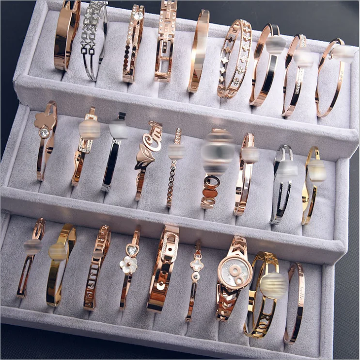 Wholesale metal titanium steel stainless steel silver men women jewelry charm bangle bracelet, Sliver/rose gold/goldor customized
Wholesale metal titanium steel stainless steel silver men women jewelry charm bangle bracelet, Sliver/rose gold/goldor customized