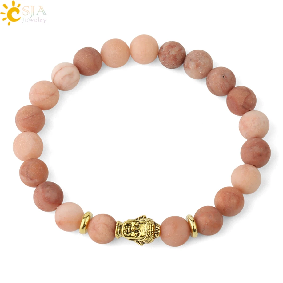 CSJA wholesale gold color buddha head prayer energy bracelet natural pick aventurine stone stretch bracelet bangle F440
CSJA wholesale gold color buddha head prayer energy bracelet natural pick aventurine stone stretch bracelet bangle F440