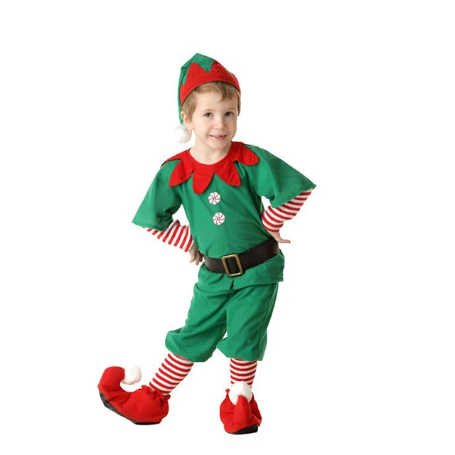 Рождественский костюм семейный костюм милый Санта-Клаус и елочные костюмы
