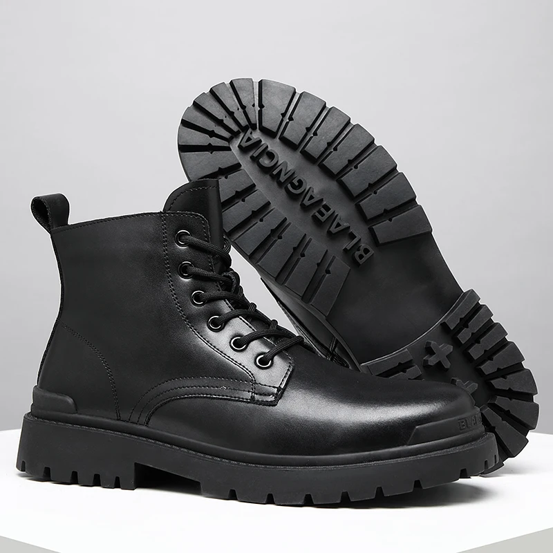 2021 New Style Genuine Leather Shoes Work Boots Classic Flat Boots Men Botas Waterproof and keep warm Ankle Boots in Stock, As picture shown
2021 New Style Genuine Leather Shoes Work Boots Classic Flat Boots Men Botas Waterproof and keep warm Ankle Boots in Stock, As picture shown