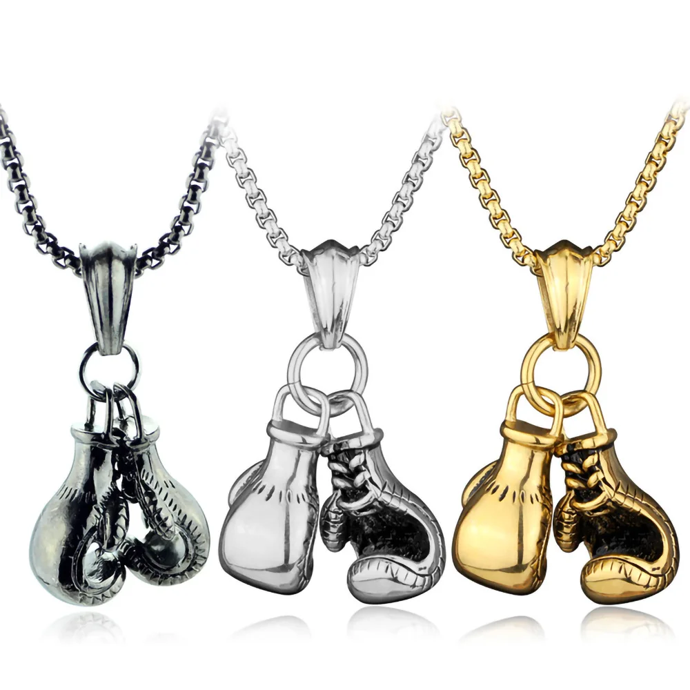 Engraving Domineering Fashion Jewelry Punk Style Pendant Accessories Men Women Fitness Boxing Gloves Necklace
Engraving Domineering Fashion Jewelry Punk Style Pendant Accessories Men Women Fitness Boxing Gloves Necklace