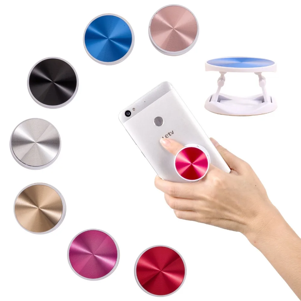 Metal Plate round shape pocket mobile phone folding stretch bracket Phone Holder girp support, Silver ,black,red,pink,blue,gold
Metal Plate round shape pocket mobile phone folding stretch bracket Phone Holder girp support, Silver ,black,red,pink,blue,gold