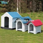 Factory hot selling New design Luxury plastic outdoor pet house dog house