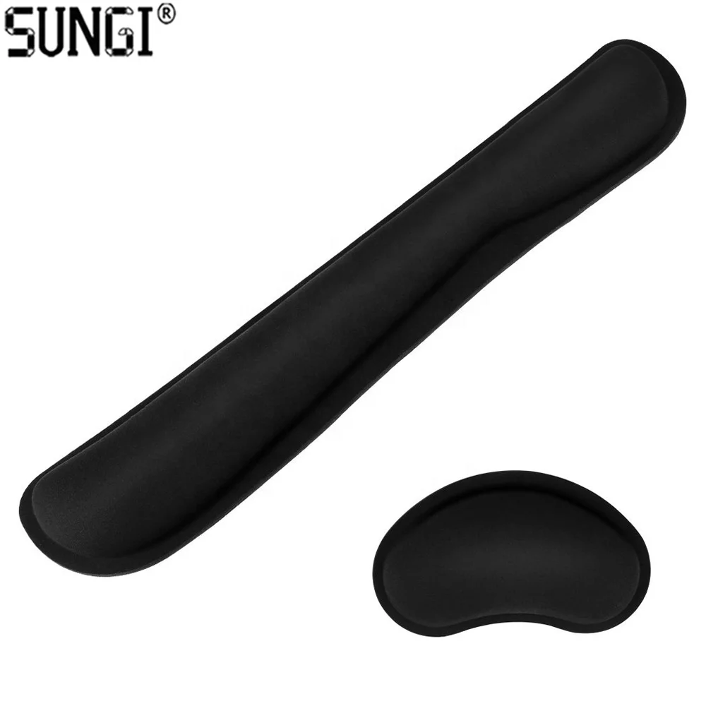 Durable Memory Foam Keyboard Mouse Pad Ergonomic Design Wrist Rest Mouse and Keyboard Pads Comfortable, Black
Durable Memory Foam Keyboard Mouse Pad Ergonomic Design Wrist Rest Mouse and Keyboard Pads Comfortable, Black