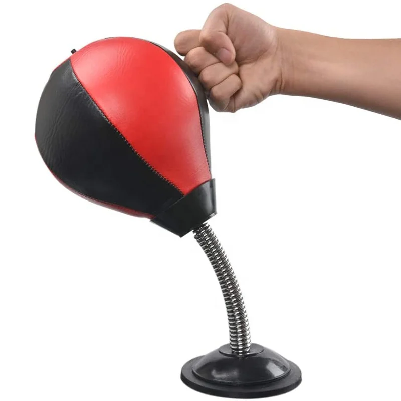 2021 new style desktop vent ball speed punching bag adult office decompression toys fitness boxing practice, Black/red
2021 new style desktop vent ball speed punching bag adult office decompression toys fitness boxing practice, Black/red