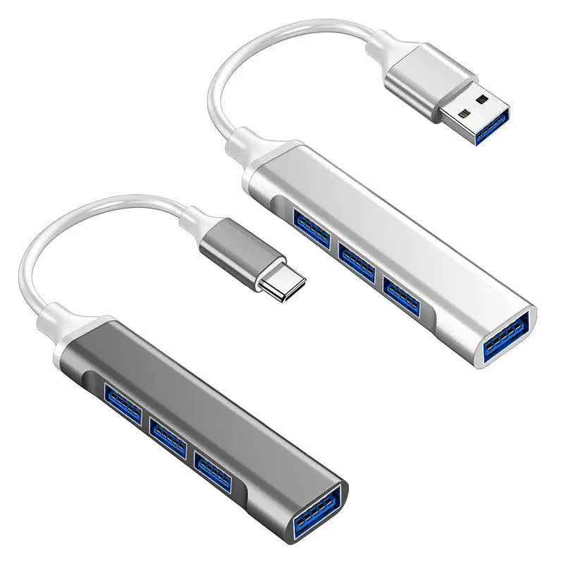 type c usb c hub 3.0 wholesale 4 in 1 hub data 4 ports slim aluminum usb shell, Gray/white
type c usb c hub 3.0 wholesale 4 in 1 hub data 4 ports slim aluminum usb shell, Gray/white
