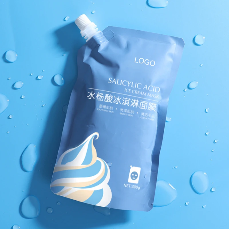 Custom Logo Skin Care Ice Cream Salicylic Acid Mask Whitening Clean Pores Face Mud Mask, Transparent
Custom Logo Skin Care Ice Cream Salicylic Acid Mask Whitening Clean Pores Face Mud Mask, Transparent