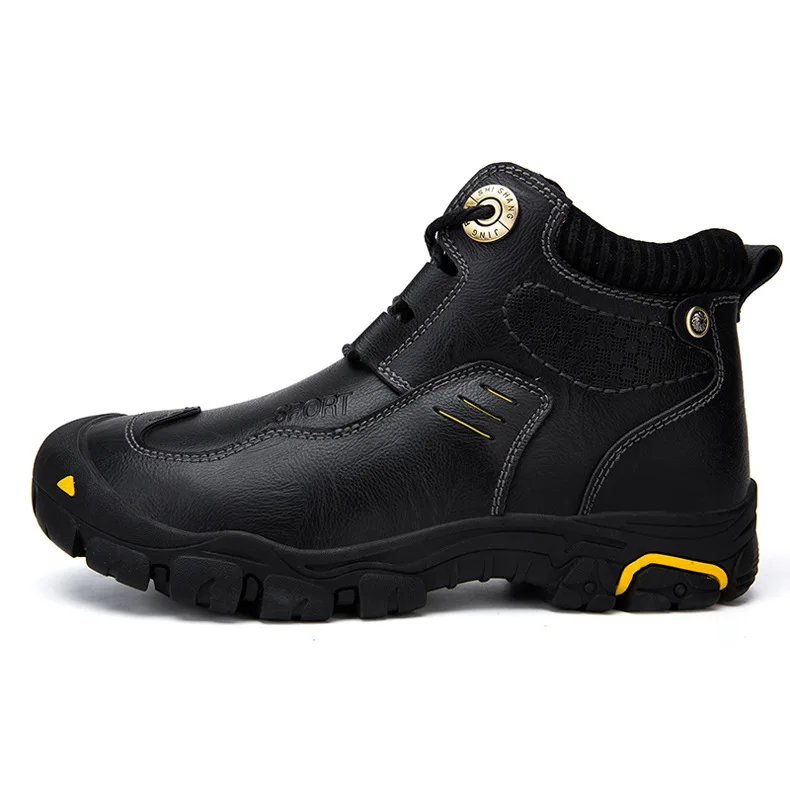 Wholesale Outdoor Hiking Shoes For MenCowhide Upper Keep Warm Waterproof Shoes Non-Slip Hiking Shoes Men, Black,brown
Wholesale Outdoor Hiking Shoes For MenCowhide Upper Keep Warm Waterproof Shoes Non-Slip Hiking Shoes Men, Black,brown