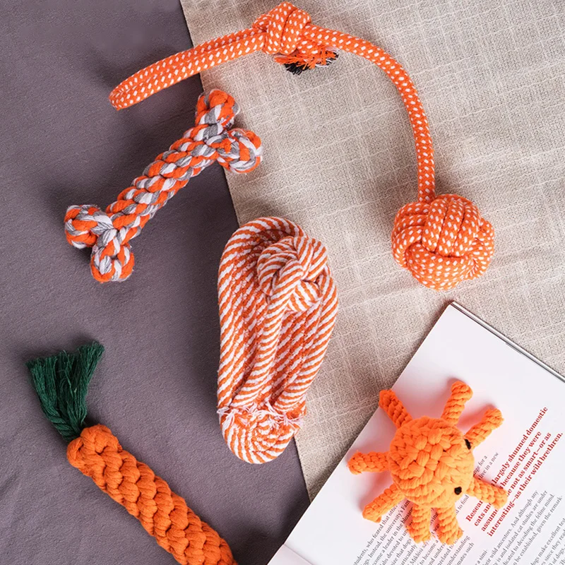 Wholesale Custom Dog Chew Toys Durable Sustainable Rope Balls Cotton Rope Knot Eco-friendly Interactive Toy Pet Supplies, Customized color
Wholesale Custom Dog Chew Toys Durable Sustainable Rope Balls Cotton Rope Knot Eco-friendly Interactive Toy Pet Supplies, Customized color