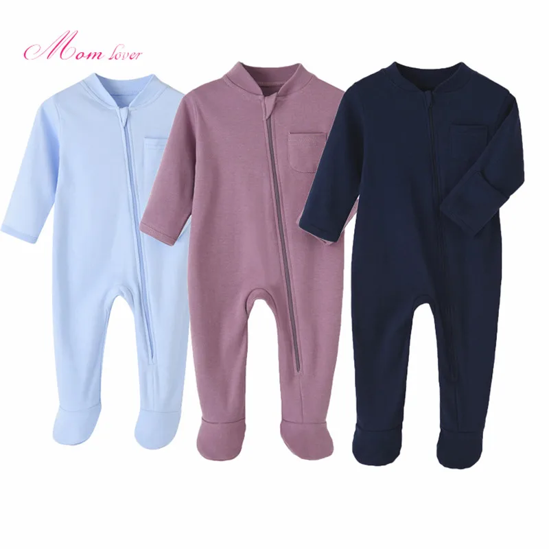 Wholesale bamboo baby romper zipper organic cotton baby clothes essentials long sleeve Newborn clothes baby winter clothes
Wholesale bamboo baby romper zipper organic cotton baby clothes essentials long sleeve Newborn clothes baby winter clothes