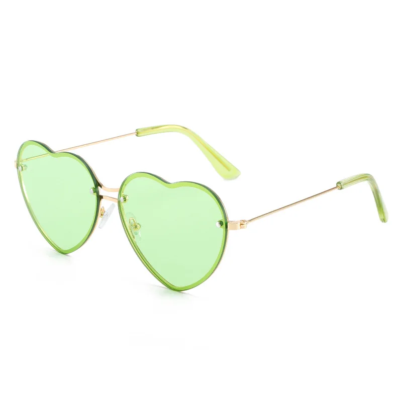 Cute Heart Rimless Sunglasses Women's Decorative INS Trend Glasses Wholesale, 6 colors available
Cute Heart Rimless Sunglasses Women's Decorative INS Trend Glasses Wholesale, 6 colors available