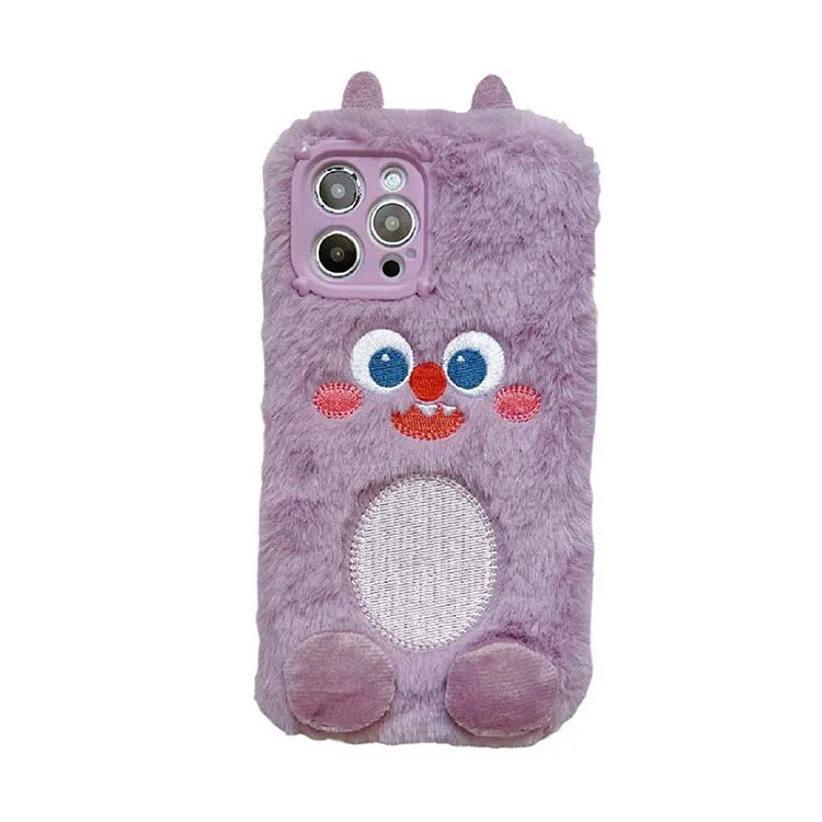 Cute master design furry plush design fashion fluffy fur warm protective back cover for iphone 13
Cute master design furry plush design fashion fluffy fur warm protective back cover for iphone 13