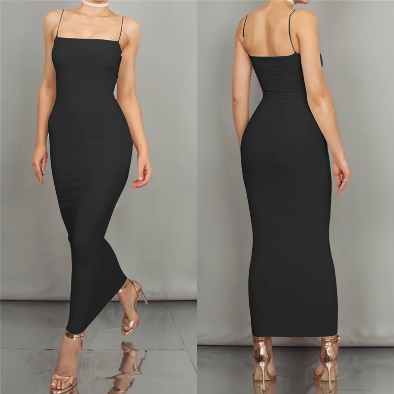 Womens Long Dresses Wholesale Clothing Spaghetti Strap Club Dresse Sexy Bodycon Long Women Lady Elegant Casual
Womens Long Dresses Wholesale Clothing Spaghetti Strap Club Dresse Sexy Bodycon Long Women Lady Elegant Casual