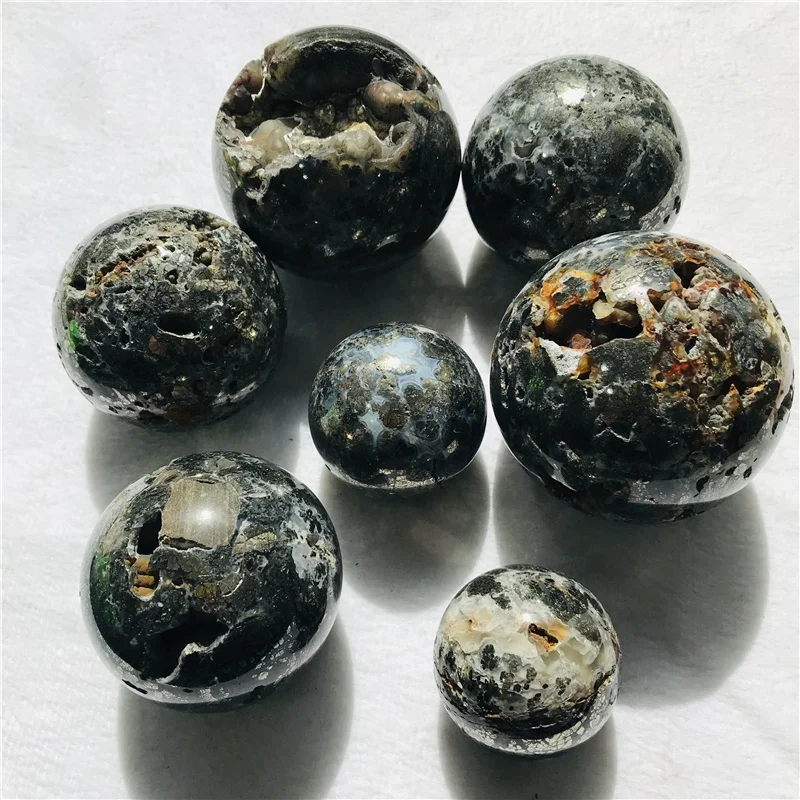 Wholesale Natural New Product Pyrite Agate Geode Quartz Spheres For Healing
Wholesale Natural New Product Pyrite Agate Geode Quartz Spheres For Healing