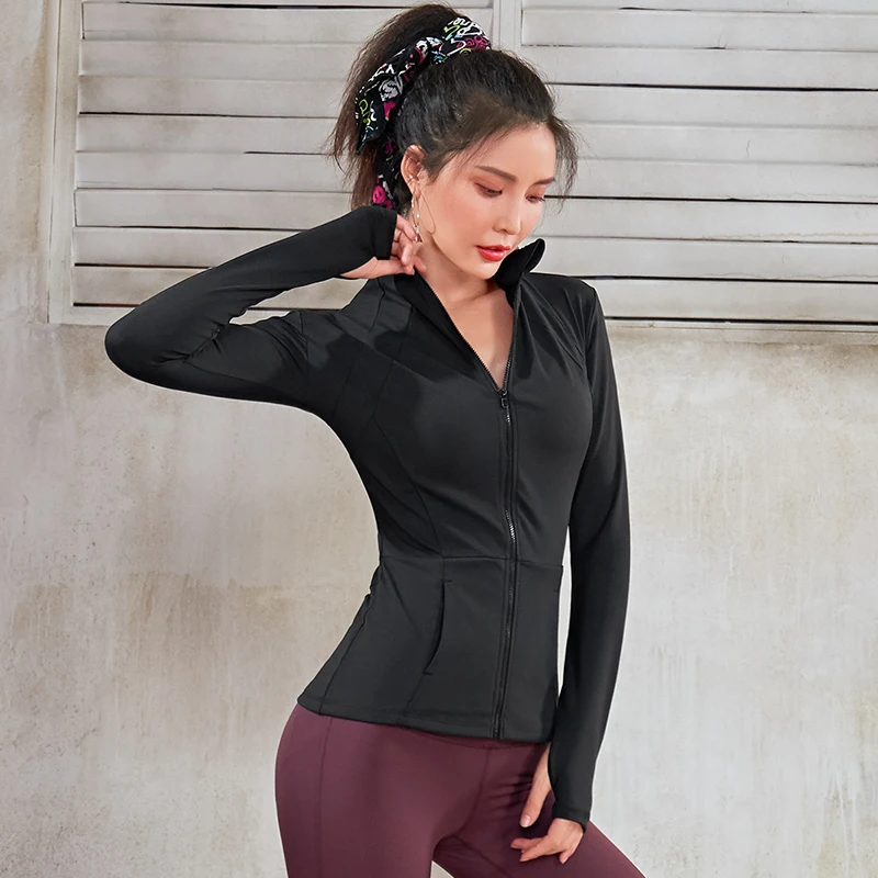 Women Jackets Long Sleeve Jogging Running Sweatshirt Ladies Yoga Sports Zipper Jacket Coat Fitness Gym Shirts Clothing
Women Jackets Long Sleeve Jogging Running Sweatshirt Ladies Yoga Sports Zipper Jacket Coat Fitness Gym Shirts Clothing