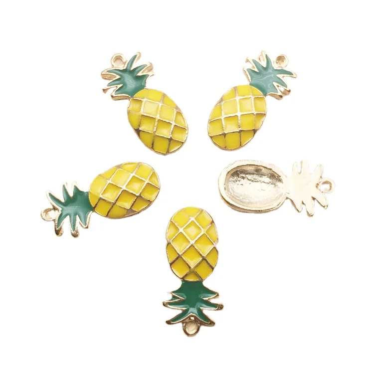 metal alloy pineapple charms custom metal pineapple tags for jewelry accessories enamel ice cream charms, As picture
metal alloy pineapple charms custom metal pineapple tags for jewelry accessories enamel ice cream charms, As picture