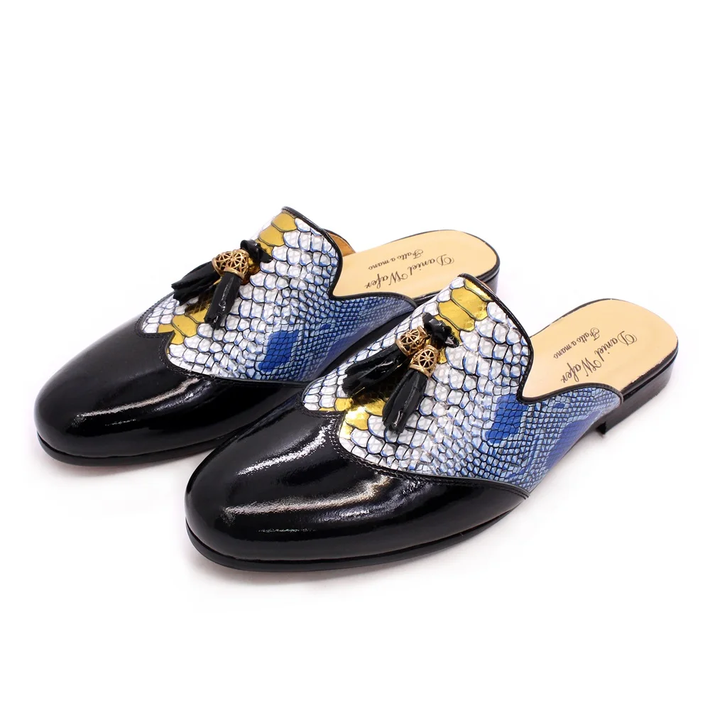 New Styles Handmade Genuine Leather Casual Design Men Slide Slippers Shoes Half Slip On Fashion Men's shoes, Blue
New Styles Handmade Genuine Leather Casual Design Men Slide Slippers Shoes Half Slip On Fashion Men's shoes, Blue