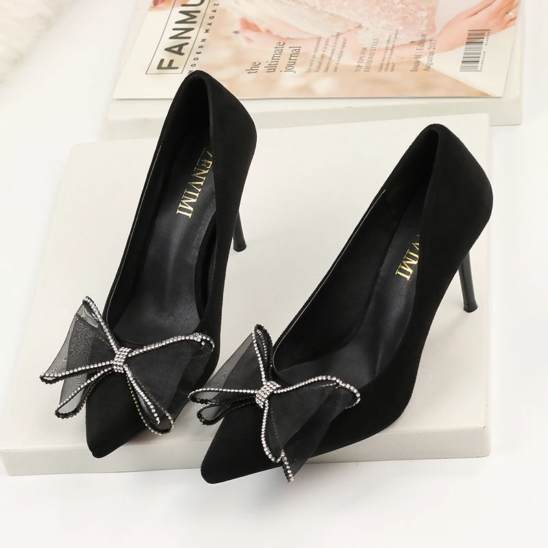 Lace Bowknot Bow Fashion High Heels Cute Girls Dress Shoes Cosplay Women Pumps Sexy High Heeled Shoes
Lace Bowknot Bow Fashion High Heels Cute Girls Dress Shoes Cosplay Women Pumps Sexy High Heeled Shoes