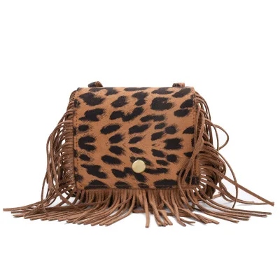 035 Fashion Baby Kids PU Leopard Tassel Handbags Cross Body Bags Children Coin Purse Shoulder Bags Girls Handbag, 7 colors
035 Fashion Baby Kids PU Leopard Tassel Handbags Cross Body Bags Children Coin Purse Shoulder Bags Girls Handbag, 7 colors