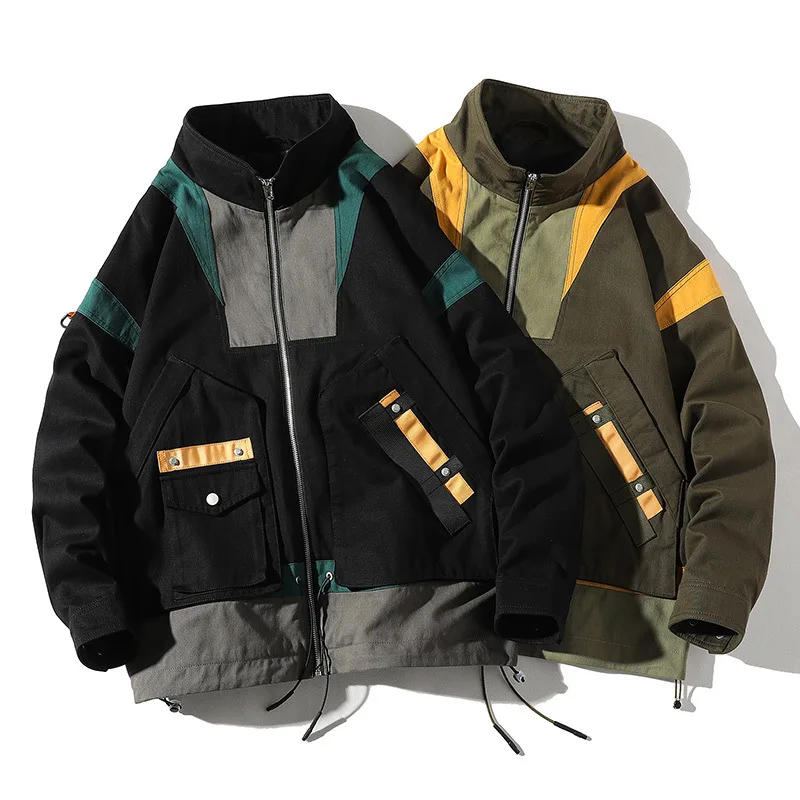 spring and autumn New style waterproof stand collar outdoor jacket sets utility unisex winter jackets Multi pocket Market jacket, As picture
spring and autumn New style waterproof stand collar outdoor jacket sets utility unisex winter jackets Multi pocket Market jacket, As picture