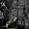 Special blackboard with math problem 3d graffiti wallpaper rolls 3d pvc wall paper