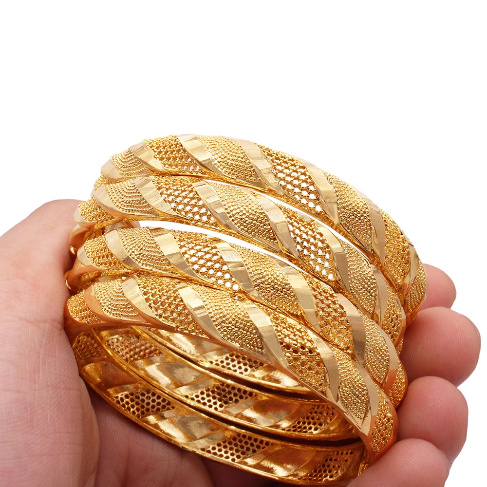 African luxury 24K gold plated bracelet Bangles with big charms for bangles Women wife bracelets wedding gifts Jewelry Wholesale
African luxury 24K gold plated bracelet Bangles with big charms for bangles Women wife bracelets wedding gifts Jewelry Wholesale