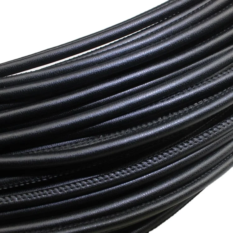 Wholesale black round soft stitched PU leather cord for jewelry making, Black(also can be customized other colors)
Wholesale black round soft stitched PU leather cord for jewelry making, Black(also can be customized other colors)