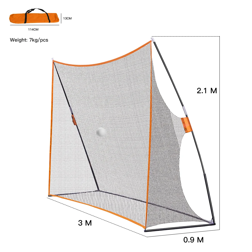 Hight Quality Golf practice net customized Golf Hitting net Indoor and outdoor golf swing net, Black/red/orange
Hight Quality Golf practice net customized Golf Hitting net Indoor and outdoor golf swing net, Black/red/orange