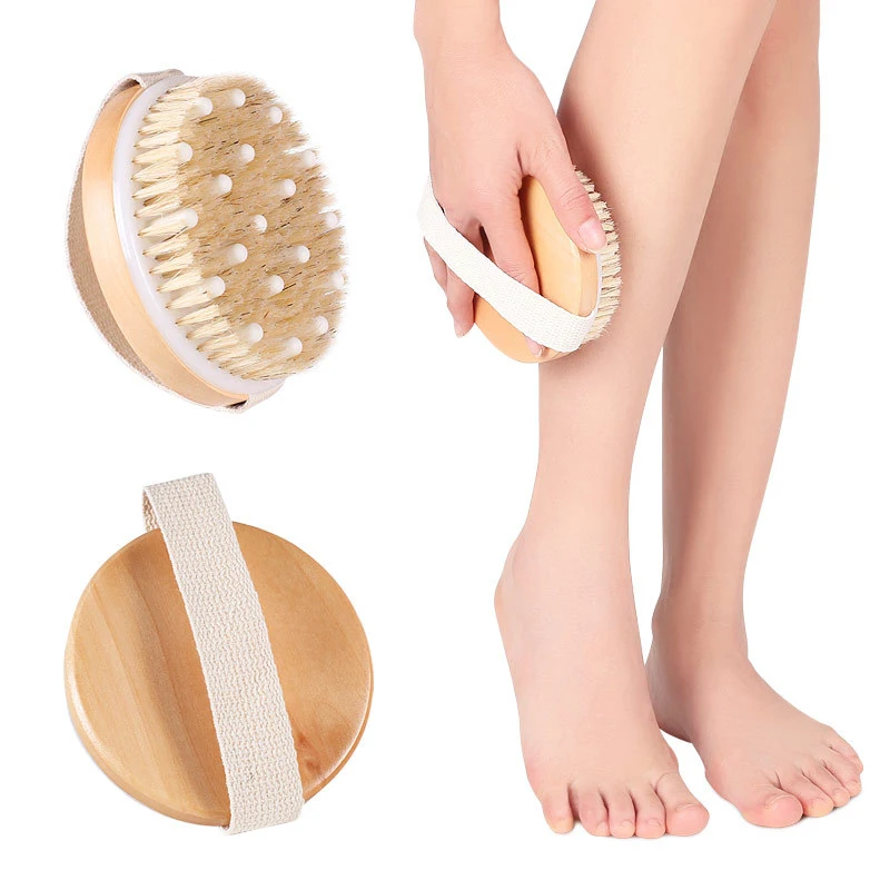 Wholesale Bathroom Gift Products Natural Bamboo Dry Shower Bath Brush For Exfoliating & Massage, Natural color
Wholesale Bathroom Gift Products Natural Bamboo Dry Shower Bath Brush For Exfoliating & Massage, Natural color