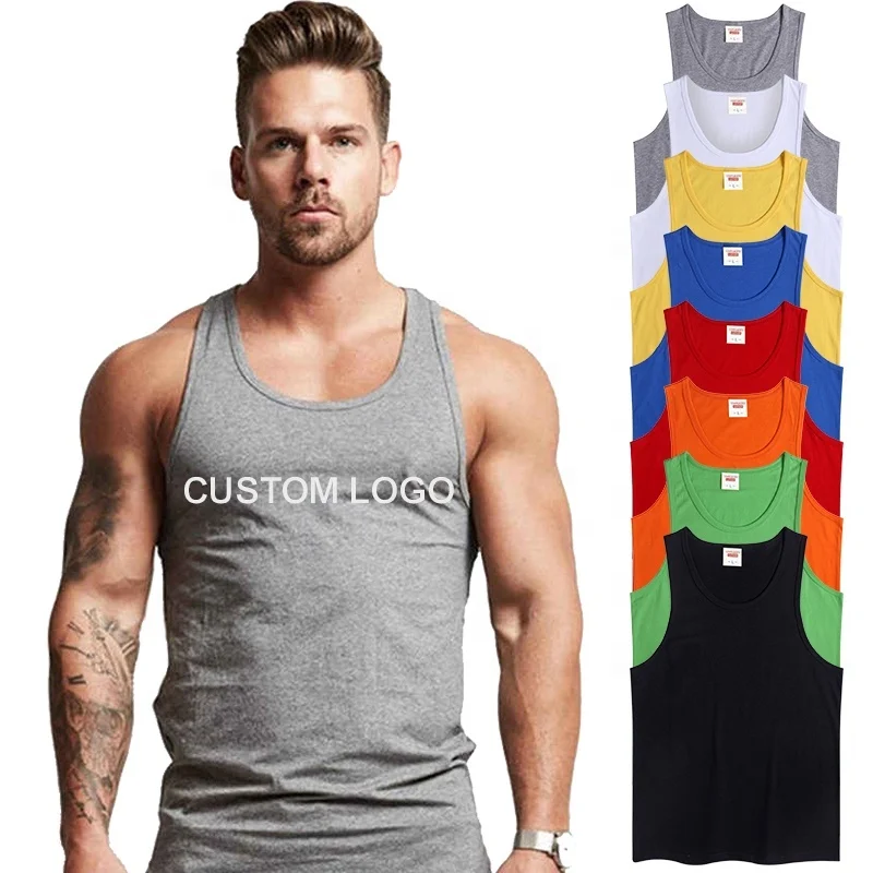 100% cotton muscle top sleeveless travel vest unisex Plain Custom logo for men workout Sport Wear Men's Fitness Gym Tank Tops
100% cotton muscle top sleeveless travel vest unisex Plain Custom logo for men workout Sport Wear Men's Fitness Gym Tank Tops