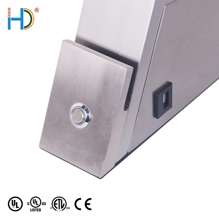 Modern On Off Touch Switch Study Design Decorate Hotel Metal Led Table Lamp