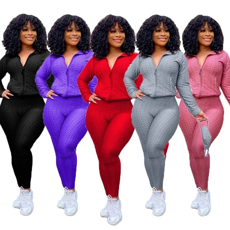 J-365 Yoga Suit Sport Ladies 2 Piece Set Woman Plus Size Tracksuit Set Wholesale Casual Outfits Women Two Pieces With Mask
J-365 Yoga Suit Sport Ladies 2 Piece Set Woman Plus Size Tracksuit Set Wholesale Casual Outfits Women Two Pieces With Mask
