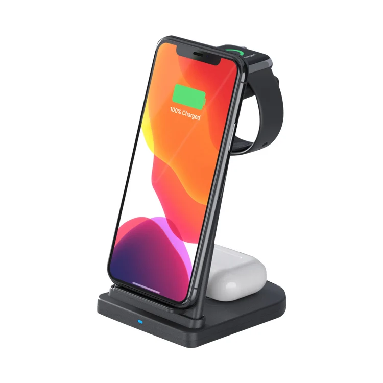 CTo World New Product Phone Holder Qi 3 in 1 Wireless Charger for Iphone Iwatch Earphone, White/black/macaron pink
CTo World New Product Phone Holder Qi 3 in 1 Wireless Charger for Iphone Iwatch Earphone, White/black/macaron pink