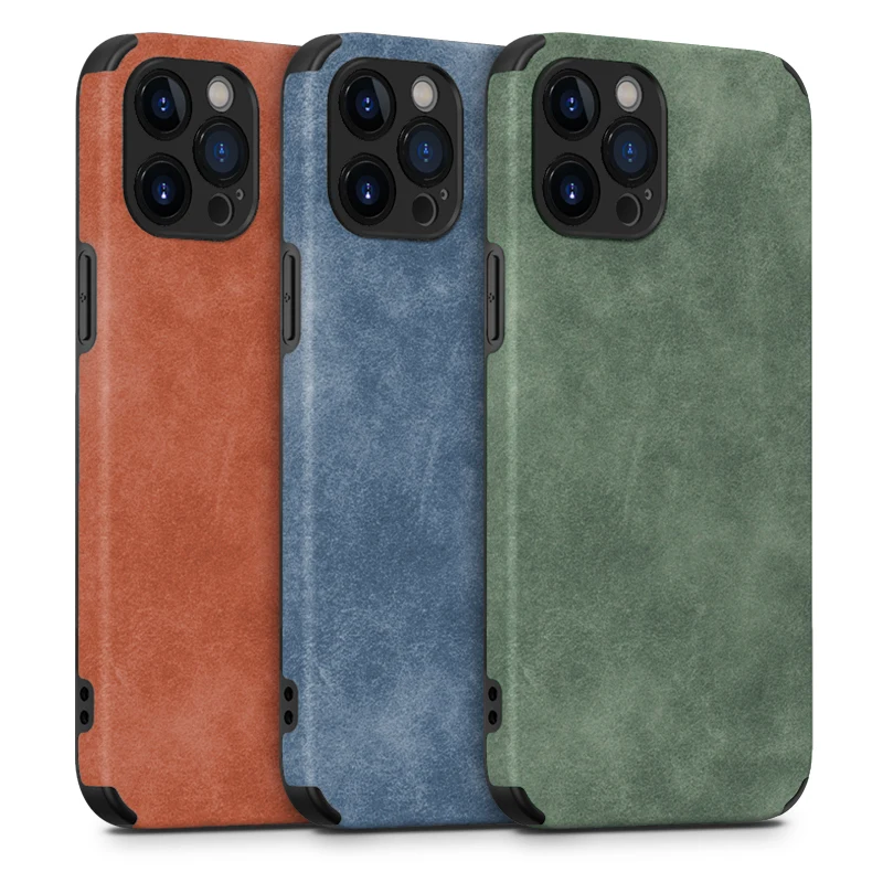 Luxury Shockproof Camera Lens Protection Silicone Leather Mobile Phone Case For iPhone 12 Pro Max 11 Cover Fundas Para Celular, 6 colors
Luxury Shockproof Camera Lens Protection Silicone Leather Mobile Phone Case For iPhone 12 Pro Max 11 Cover Fundas Para Celular, 6 colors