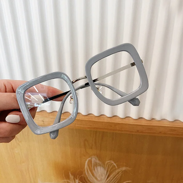 Overside Square Glasses Women Men Fashion Transparent Optical Glasses Frames Female Clear Eyeglasses
Overside Square Glasses Women Men Fashion Transparent Optical Glasses Frames Female Clear Eyeglasses