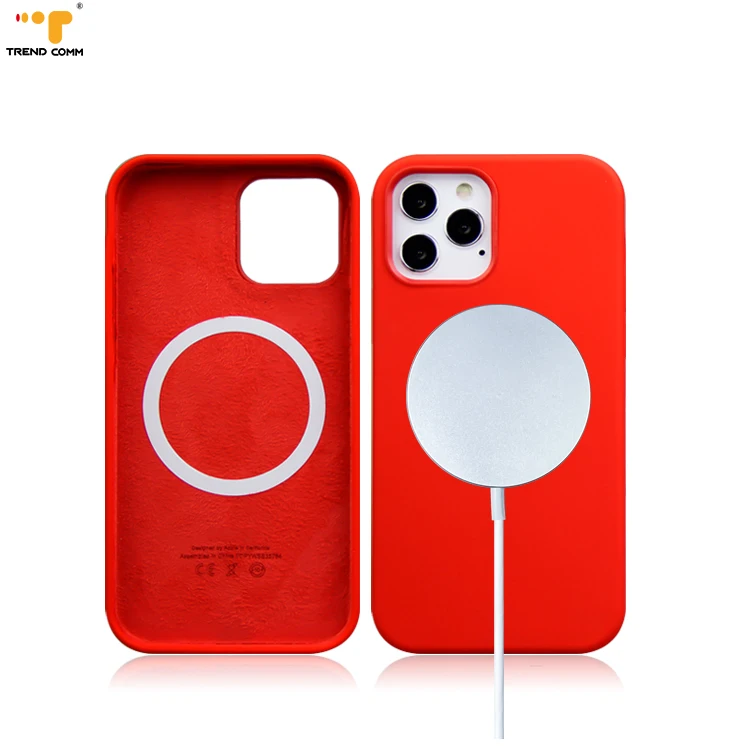 New Design Liquid Silicone Case Magnetic Phone Case For iPhone 12, Black, red and so on
New Design Liquid Silicone Case Magnetic Phone Case For iPhone 12, Black, red and so on