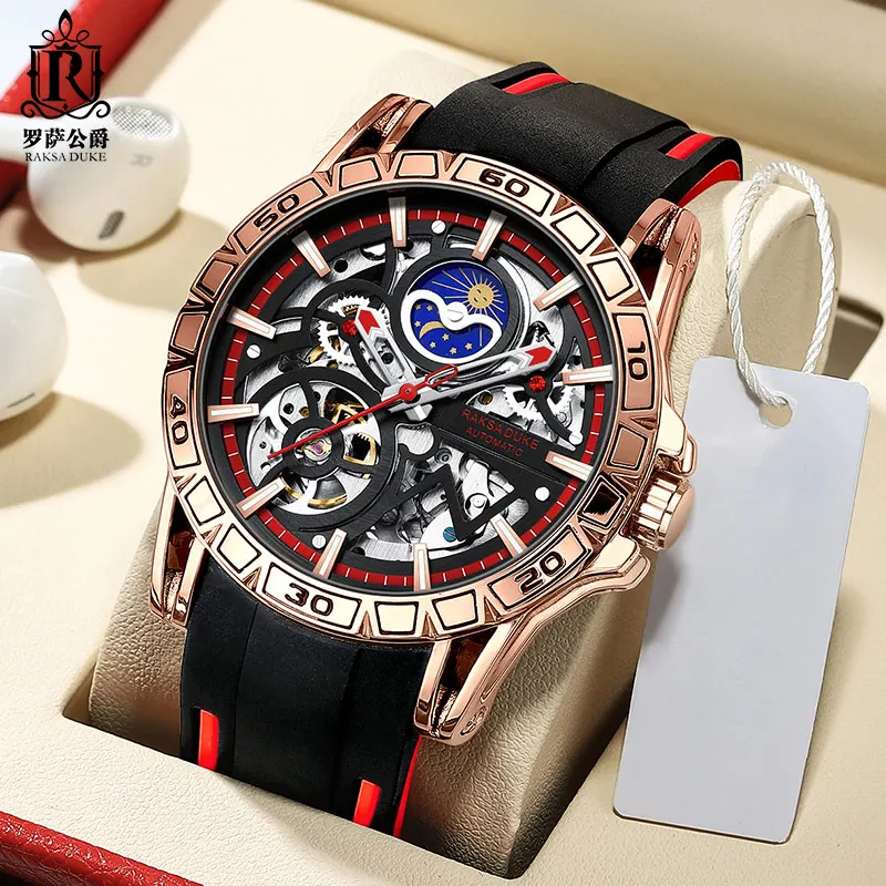 New Skeleton Watch Hot Sale Mechanical Watches For Men Waterproof Luxury Automatic Watch, Optional
New Skeleton Watch Hot Sale Mechanical Watches For Men Waterproof Luxury Automatic Watch, Optional