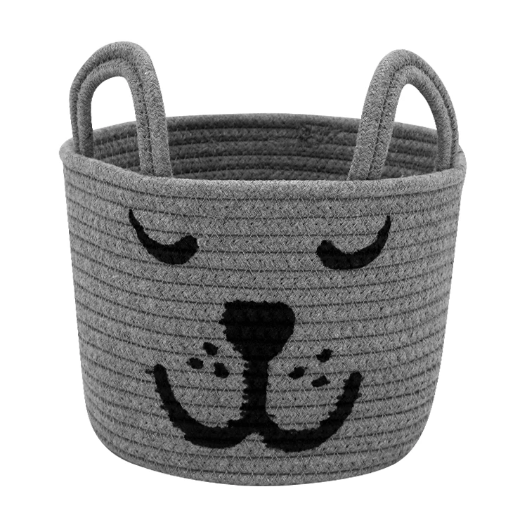 2020 New Design Storage Basket Organizer Cotton Rope Storage Basket Cute Home Decoration Storage, Grey, white or customized
2020 New Design Storage Basket Organizer Cotton Rope Storage Basket Cute Home Decoration Storage, Grey, white or customized