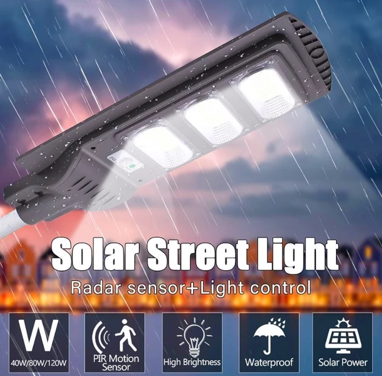 High-end hot sale 200w solar led street light With High Click