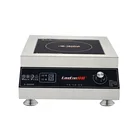 Restaurant Kitchen Electrical Stainless Steel 5000w Wok Burner Portable Commercial Induction Cooktop Hob