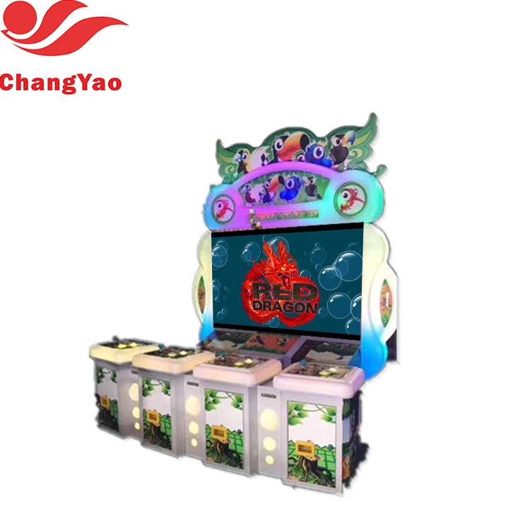 2019 Mais Novo Red Dragão Japonês Apanhador De Peixe Jogo de Slot Máquinas Mesa de Alto Lucro Fornecedor armário de mesa peixe