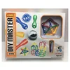 124pcs magnetic balls and sticks toys , educational diy 3d plastic stick blocks toys magnetic building blocks