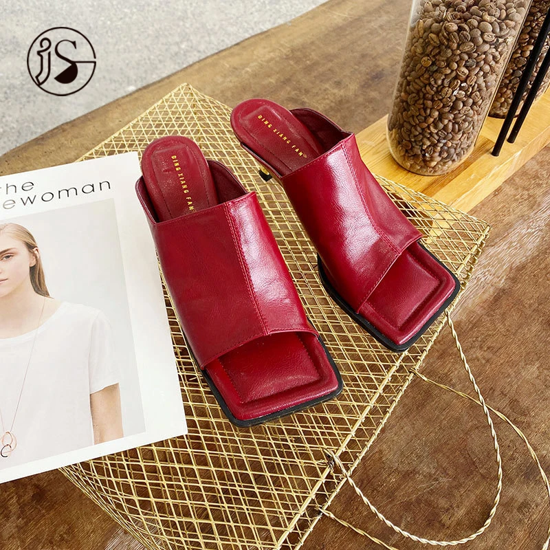 European and American catwalk style mules square design slippers shoes for women, Picture
European and American catwalk style mules square design slippers shoes for women, Picture